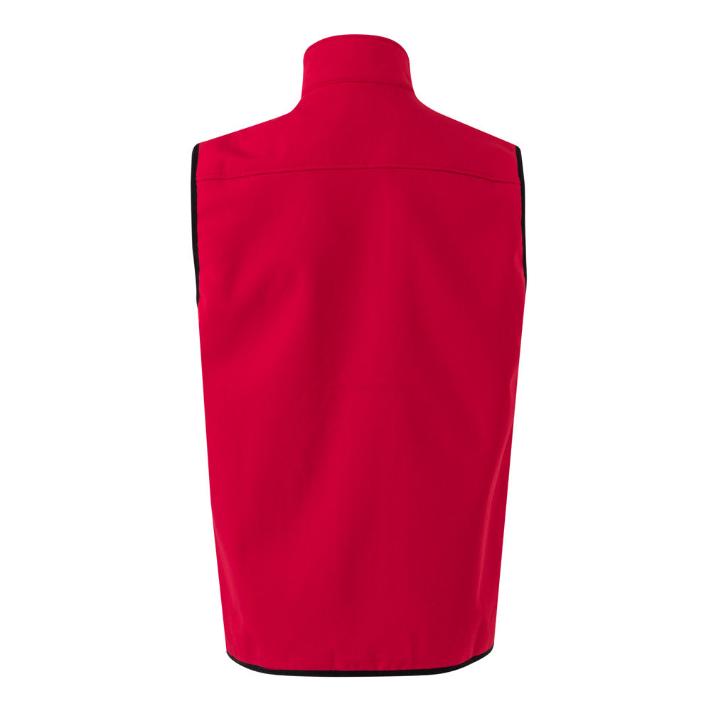 VL VARUNA. Colete soft shell (280g/m²), com forro polar, em poliéster (94%) e elastano (6%)