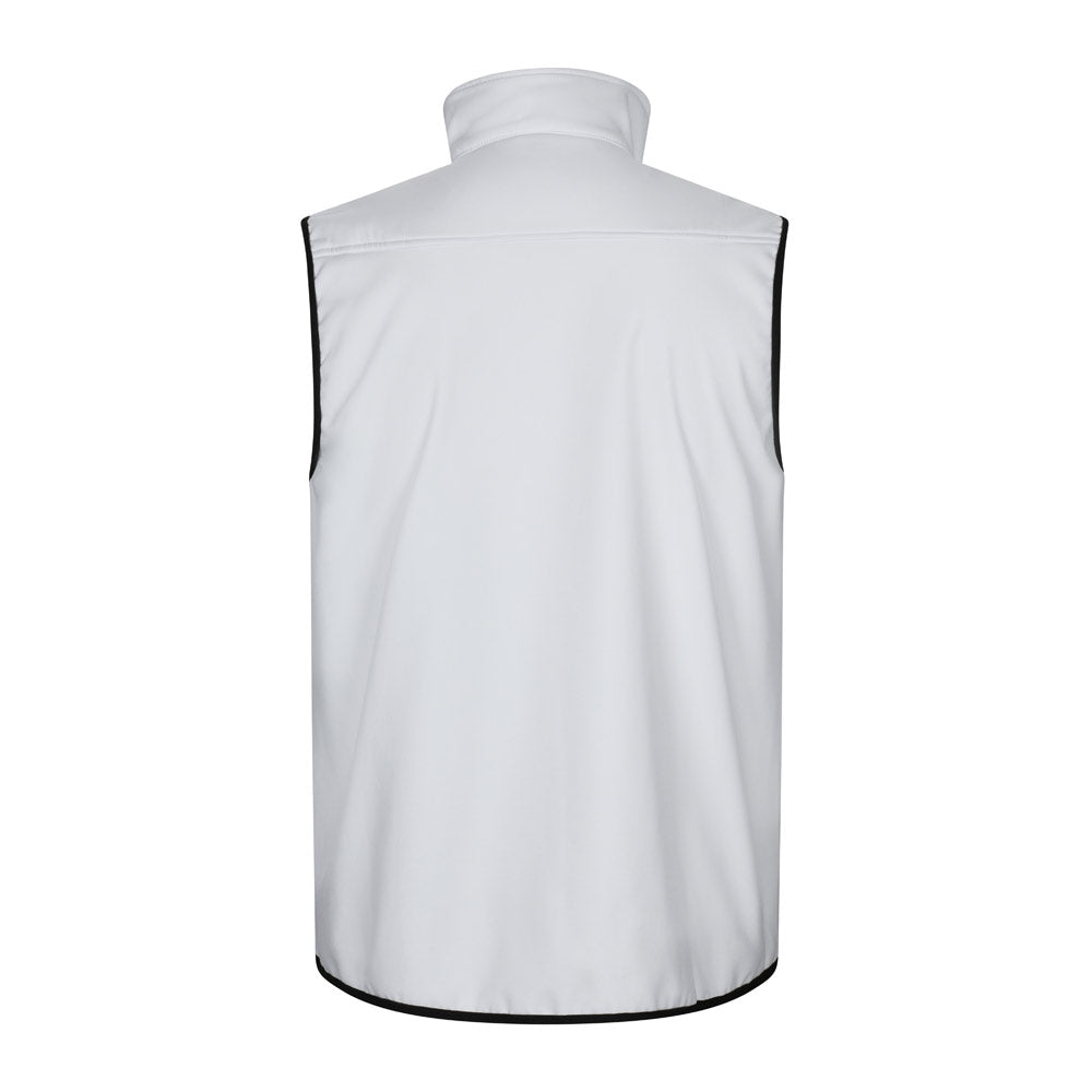 VL VARUNA. Colete soft shell (280g/m²), com forro polar, em poliéster (94%) e elastano (6%)
