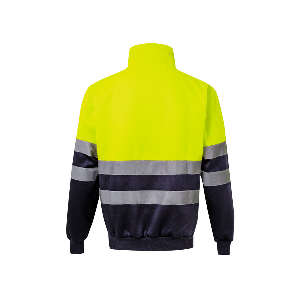 VL THOR LARGE. Sweatshirt bicolor (300g/m²) em felpa de poliéster (100%)