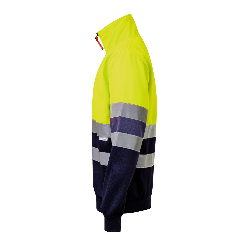 VL THOR LARGE. Sweatshirt bicolor (300g/m²) em felpa de poliéster (100%)