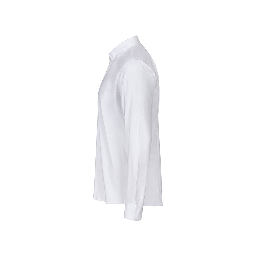 VL PRITHVI MAN. Camisa Oxford (180 g/m²) para homem em algodão (50%), poliéster (45%) e elastano (5%)