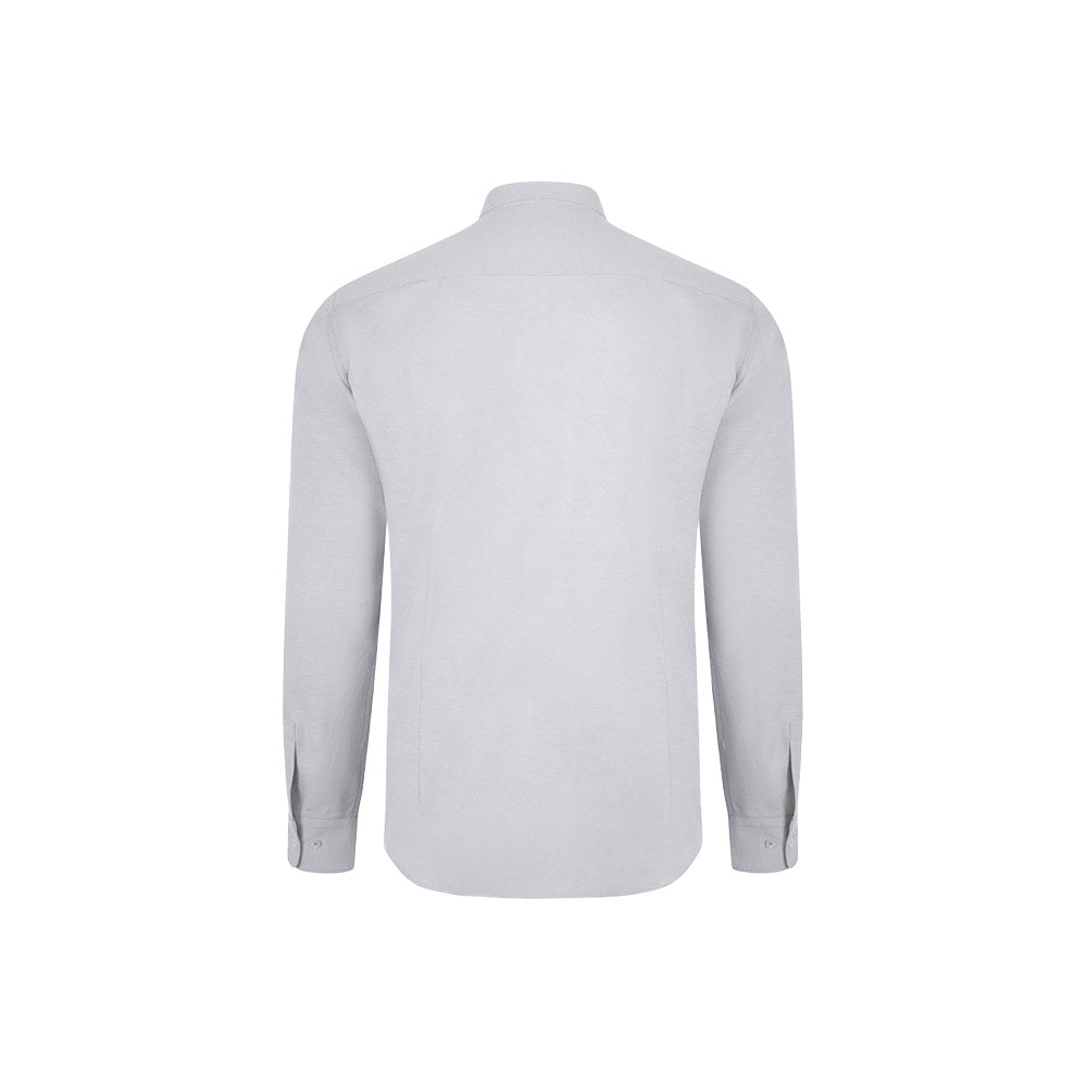VL PRITHVI MAN. Camisa Oxford (180 g/m²) para homem em algodão (50%), poliéster (45%) e elastano (5%)