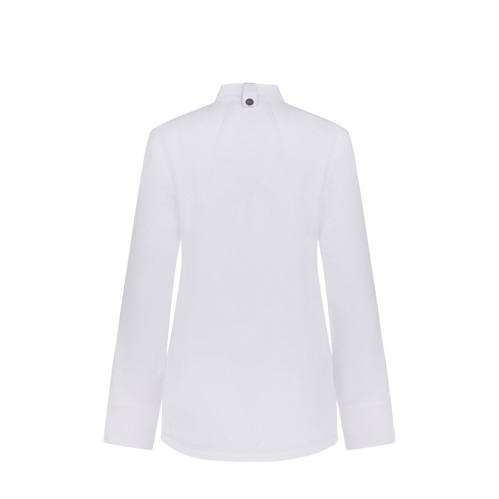 VL THOTH. Jaleca de cozinha (190 g/m²) para mulher, em algodão (35%) e poliéster reciclado (65%)