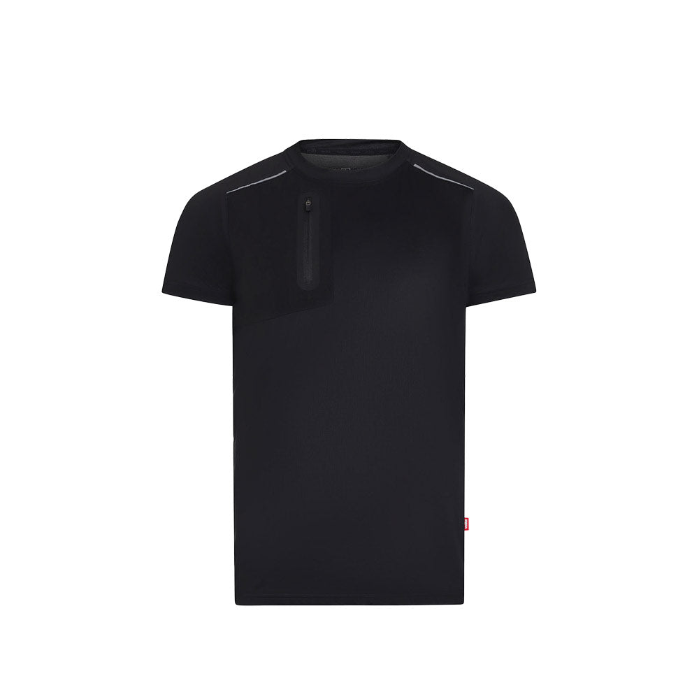 VL RHEA. T-shirt técnica em waffle (110 g/m²), em poliéster 100% reciclado