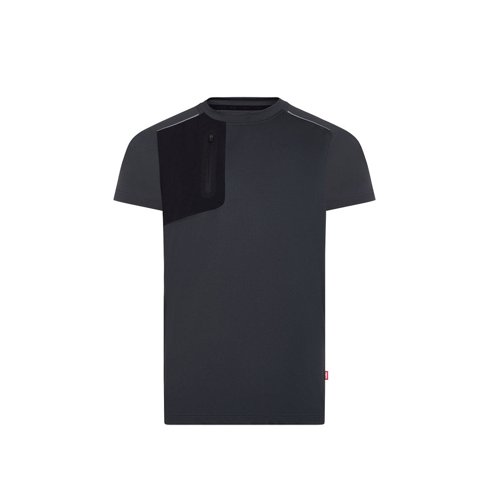 VL RHEA. T-shirt técnica em waffle (110 g/m²), em poliéster 100% reciclado