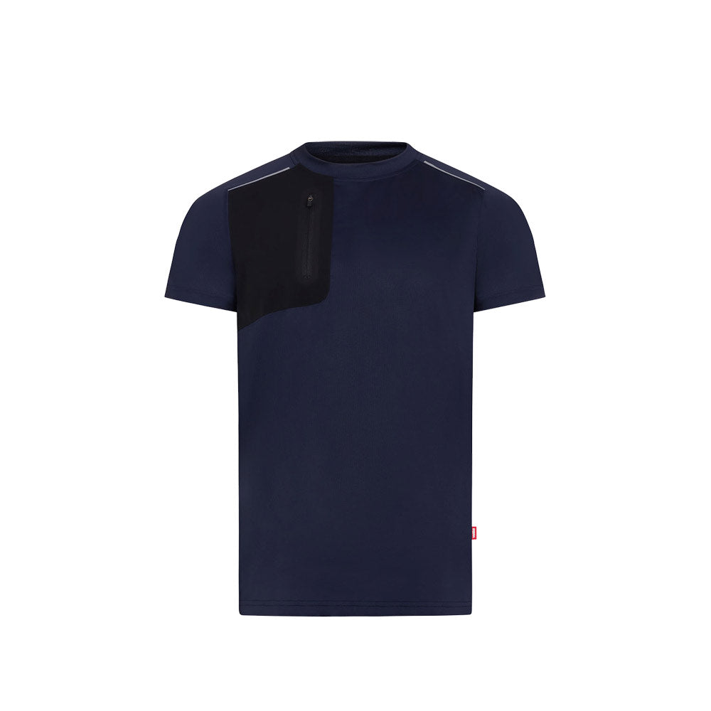 VL RHEA. T-shirt técnica em waffle (110 g/m²), em poliéster 100% reciclado