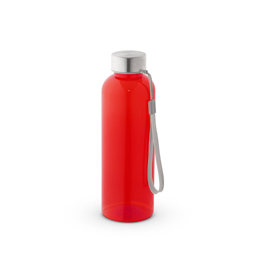 ENDERS M. Garrafa em PET reciclado (100% rPET) com acabamento translúcido brilhante 600 mL