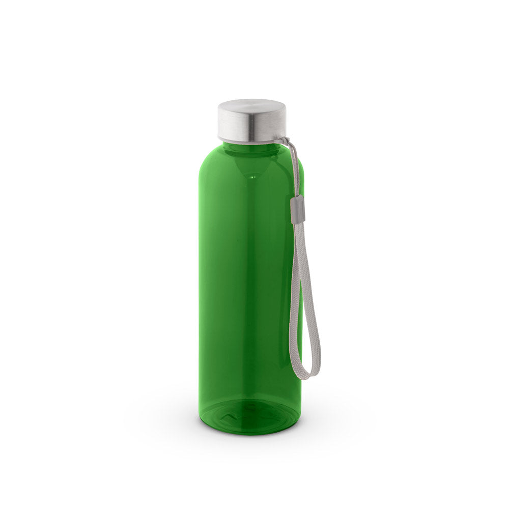 ENDERS M. Garrafa em PET reciclado (100% rPET) com acabamento translúcido brilhante 600 mL