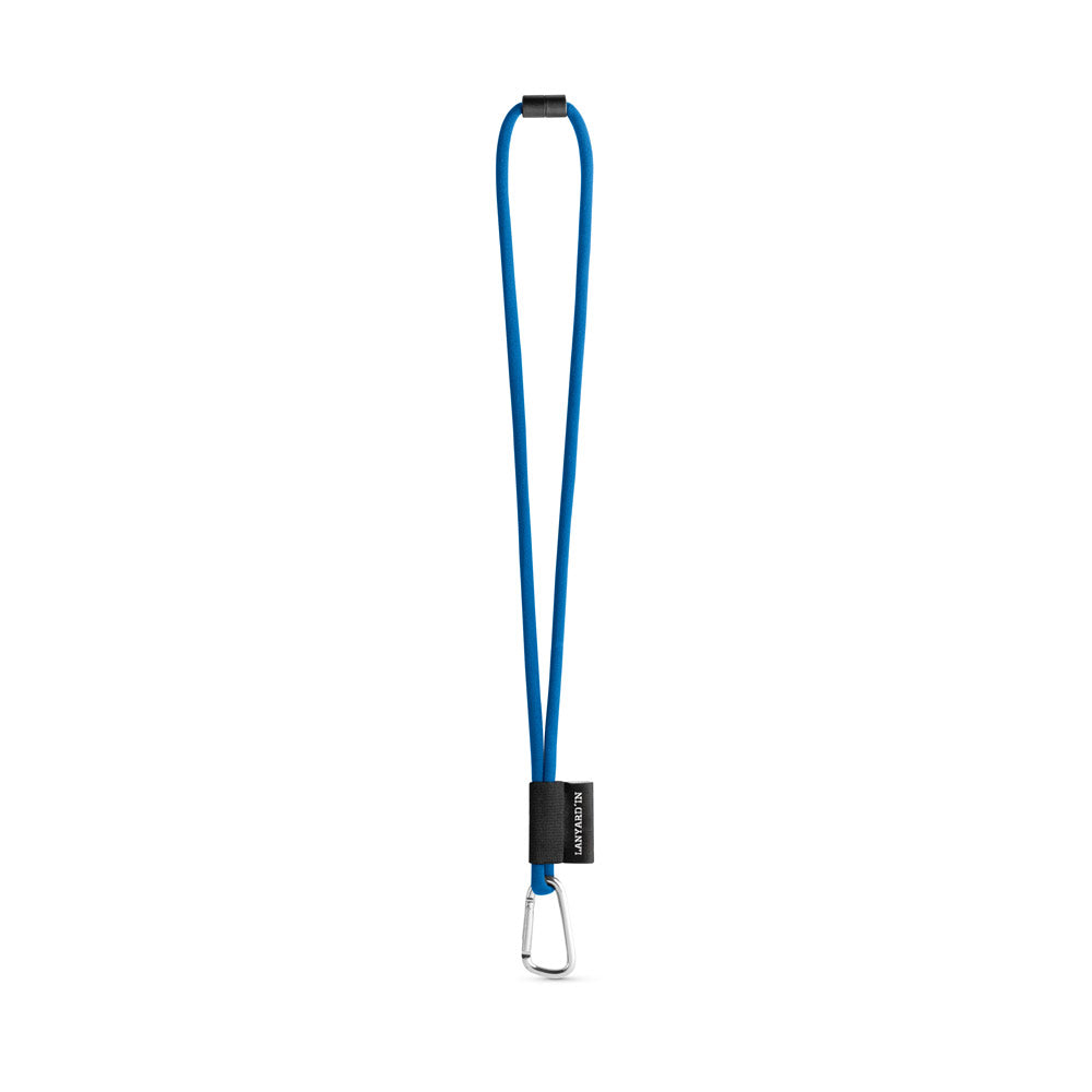 75089. SET Lanyard TUBE Long (Ø 7 mm) com Mosquetão D-shape 55 mm e Fecho de segurança Ø 7 mm
