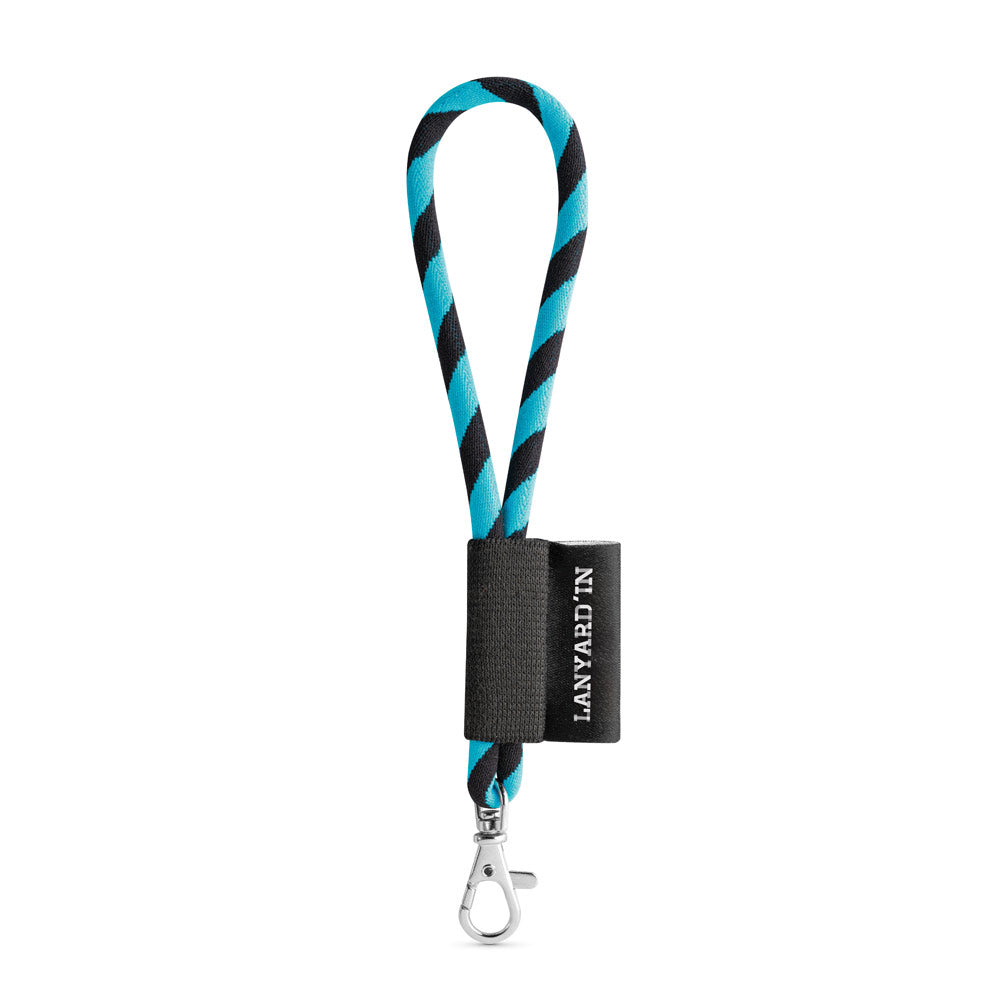 75090. SET Lanyard TUBE Short (Ø 7 mm) com mosquetão de gatilho 9 mm