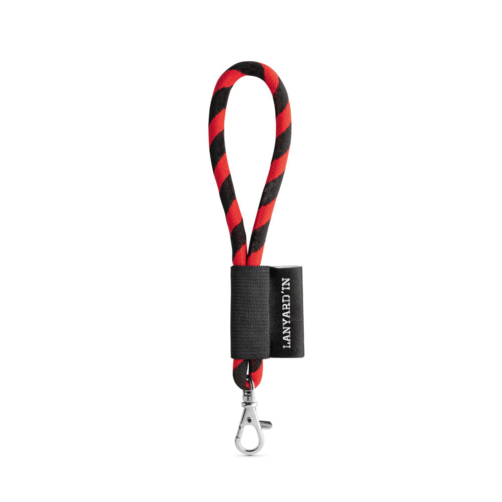 75090. SET Lanyard TUBE Short (Ø 7 mm) com mosquetão de gatilho 9 mm