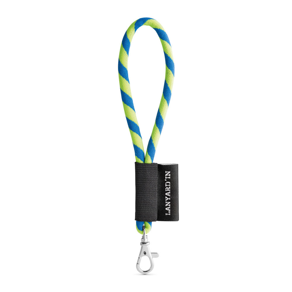 75090. SET Lanyard TUBE Short (Ø 7 mm) com mosquetão de gatilho 9 mm