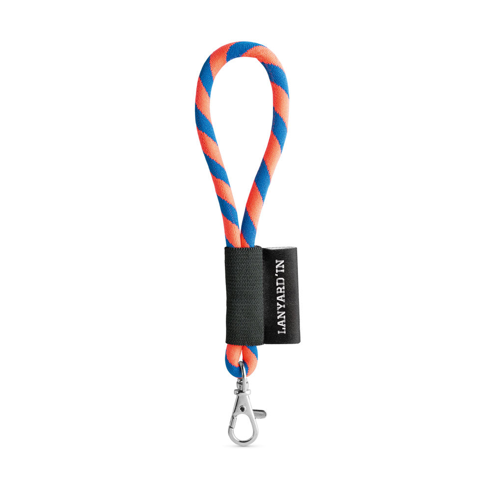 75090. SET Lanyard TUBE Short (Ø 7 mm) com mosquetão de gatilho 9 mm