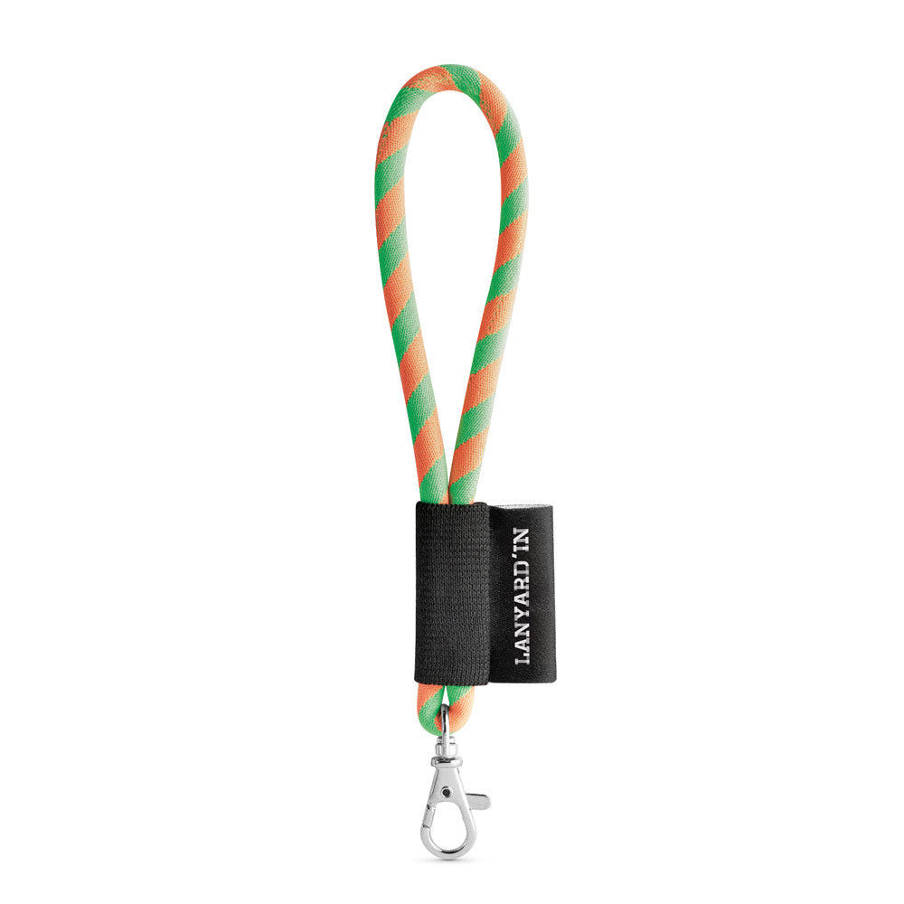 75090. SET Lanyard TUBE Short (Ø 7 mm) com mosquetão de gatilho 9 mm