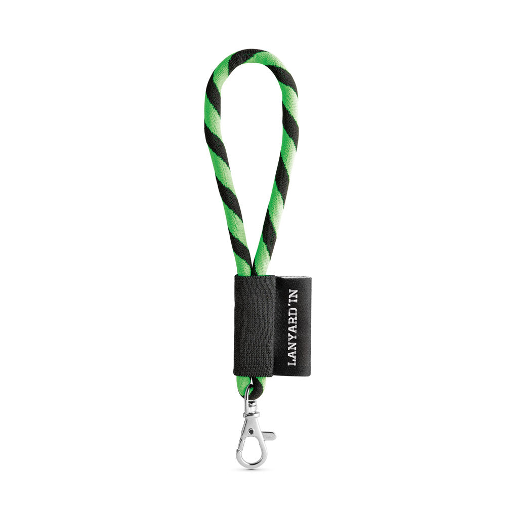 75090. SET Lanyard TUBE Short (Ø 7 mm) com mosquetão de gatilho 9 mm
