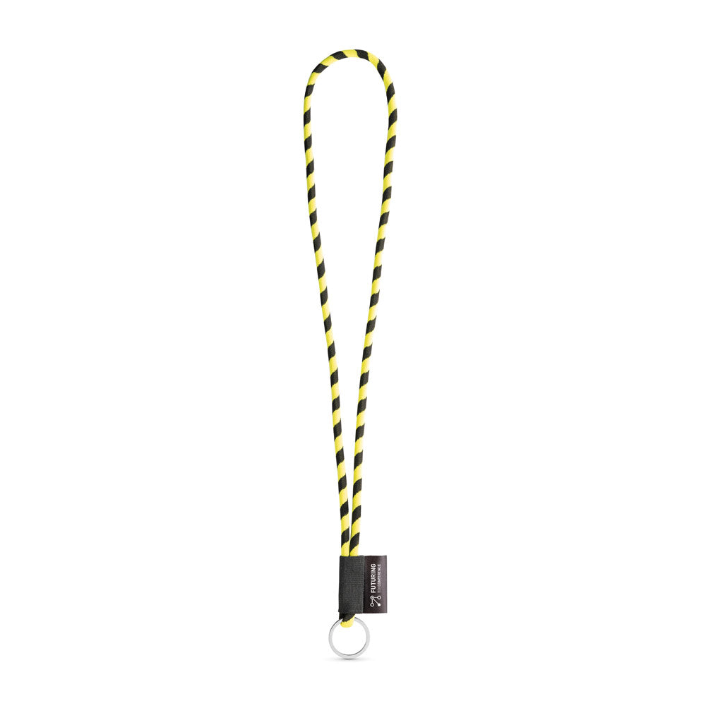 SET Lanyard TUBE Long (Ø 7 mm) com Argola Ø 32 mm