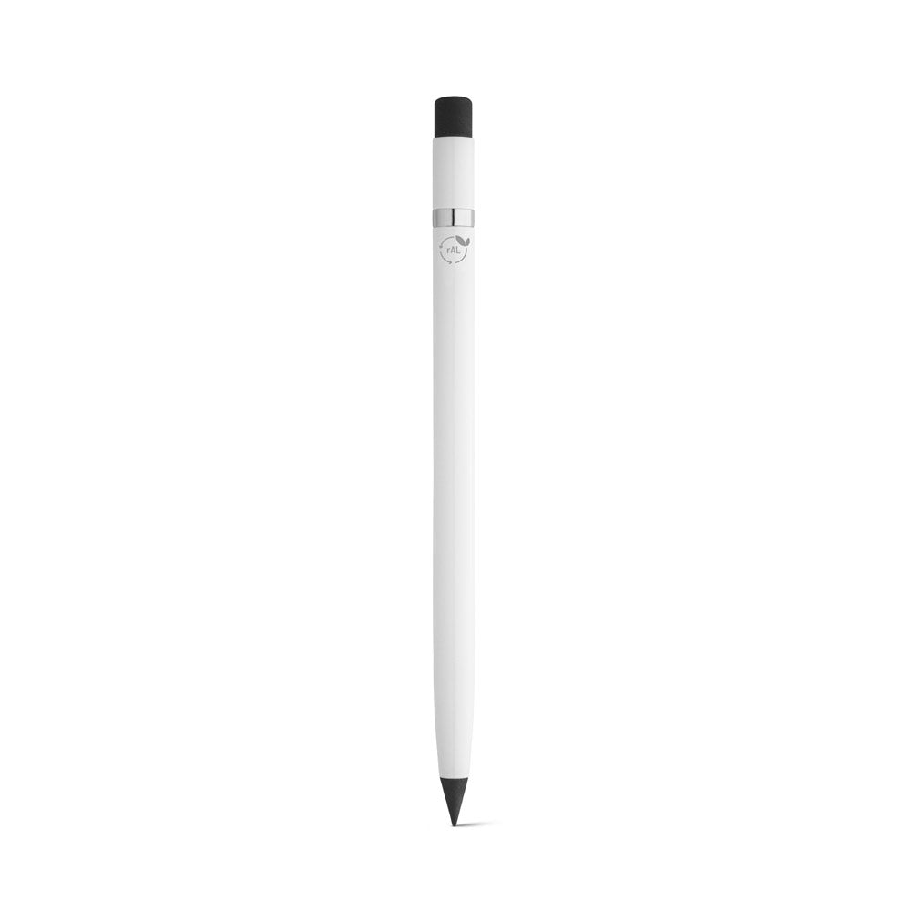 LIMITLESS. Caneta sem tinta com corpo em alumínio reciclado (100% rAL)