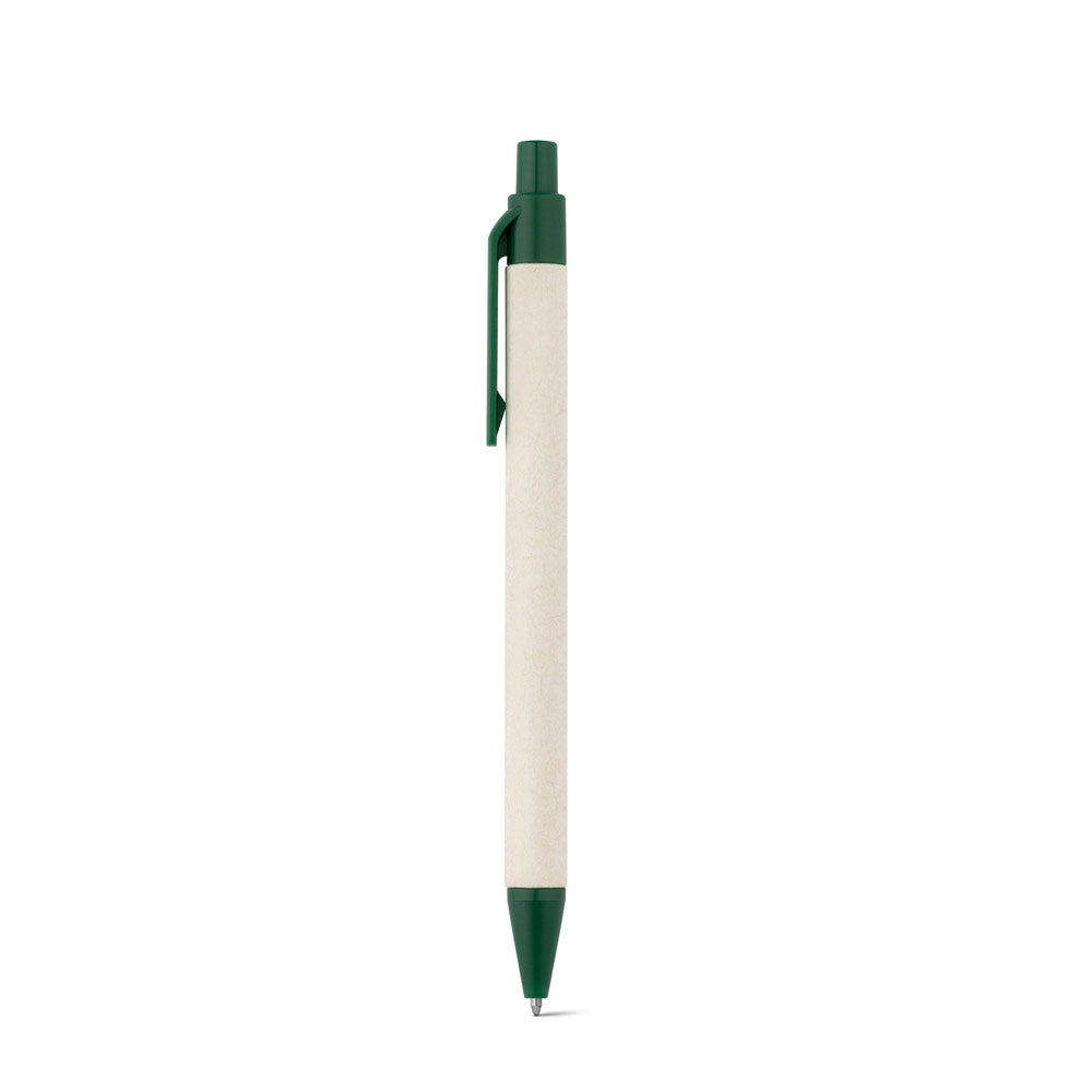 MILINK. Esferográfica em papel 100% reciclado