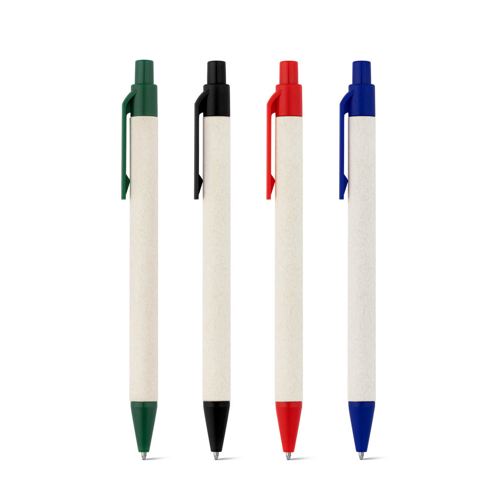 MILINK. Esferográfica em papel 100% reciclado
