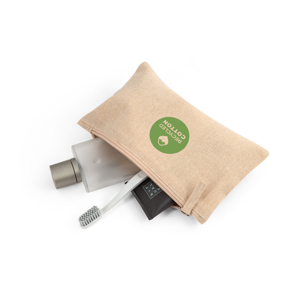 MILLIE. Bolsa multifunções em algodão reciclado (70%) e poliéster (30% rPET) (140 g/m²)