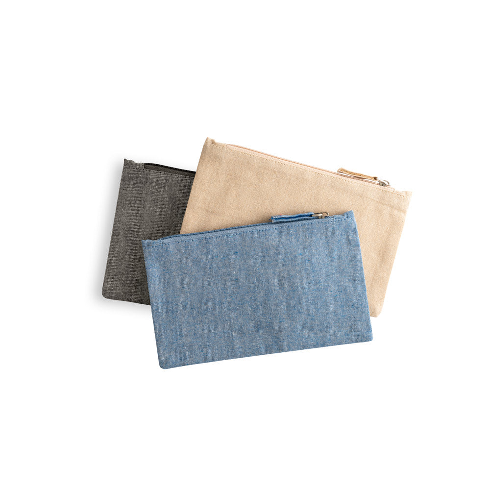 MILLIE. Bolsa multifunções em algodão reciclado (70%) e poliéster (30% rPET) (140 g/m²)