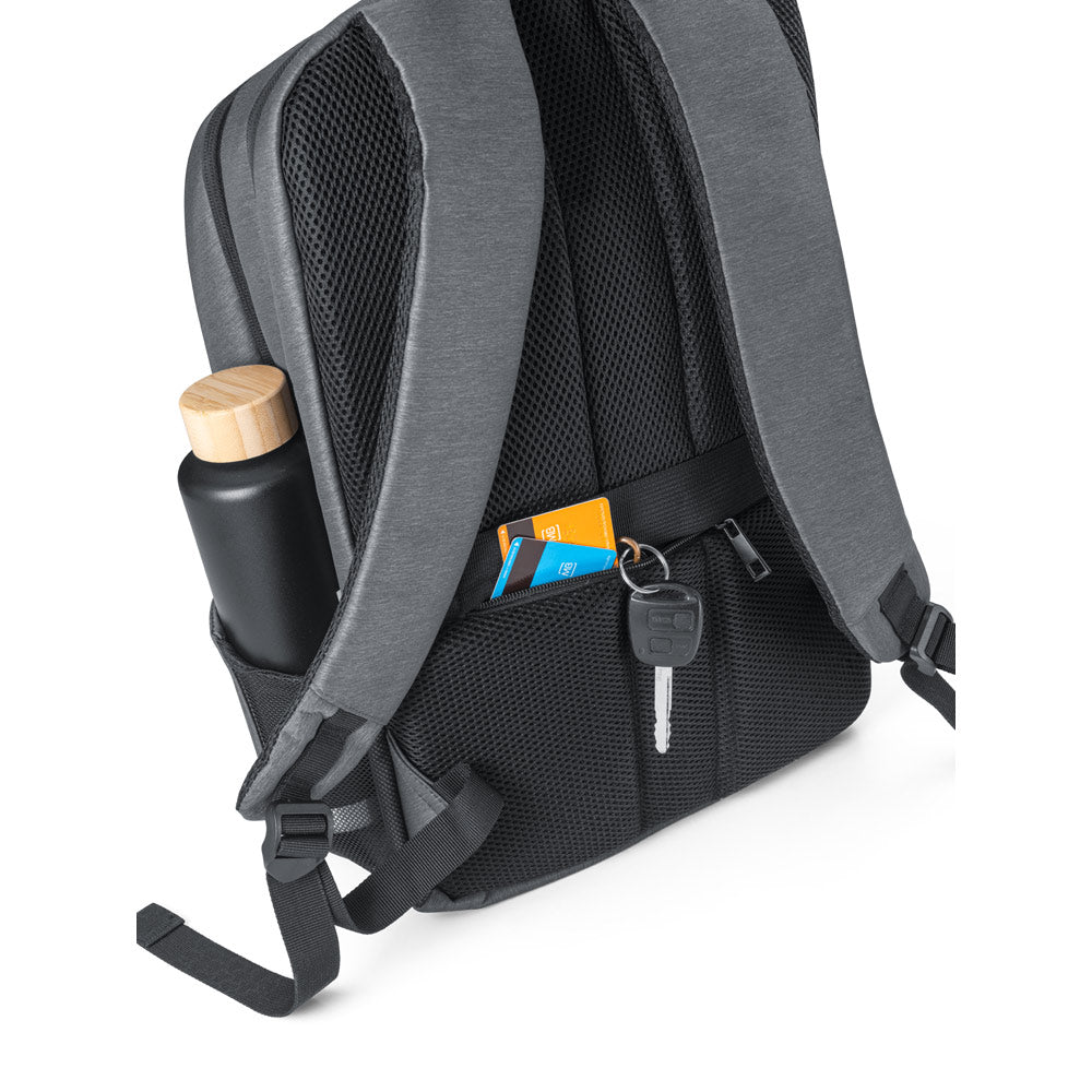 BROOKLYN. Mochila para portátil 15'' em Nylon 2Tone impermeável