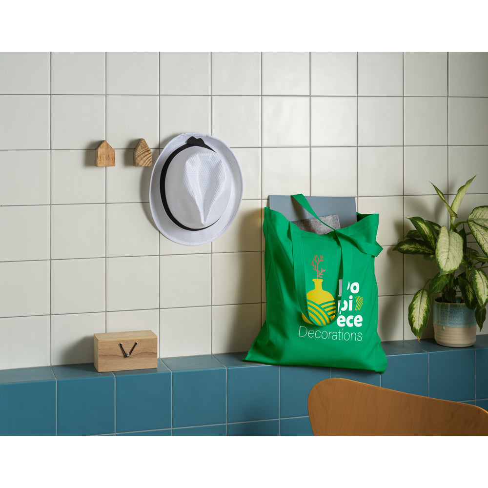 CAIRO. Saco em algodão reciclado (70%) e poliéster (30% rPET) (180 g/m²)