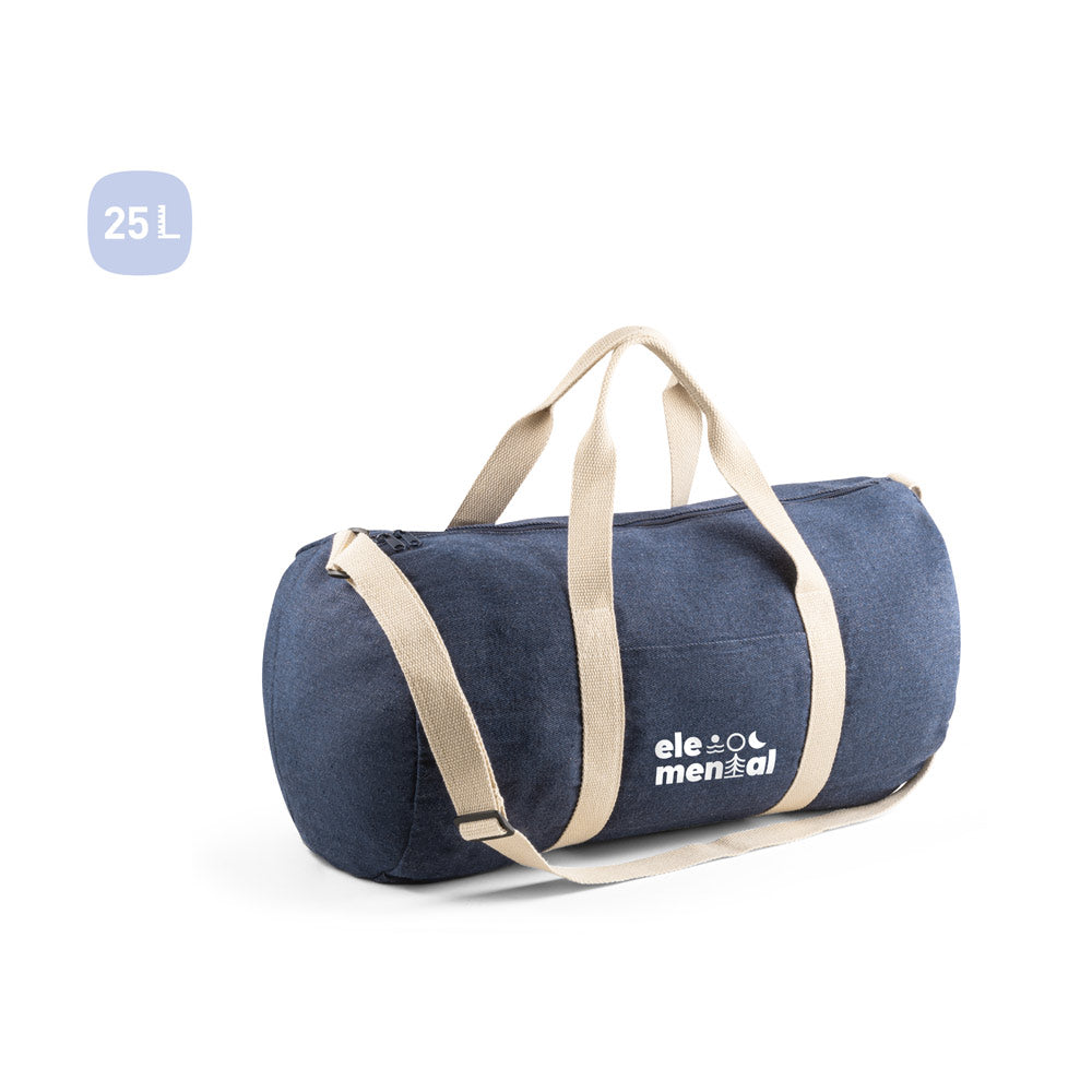 DENIM BAG. Saco de desporto em denim (300 g/m²)