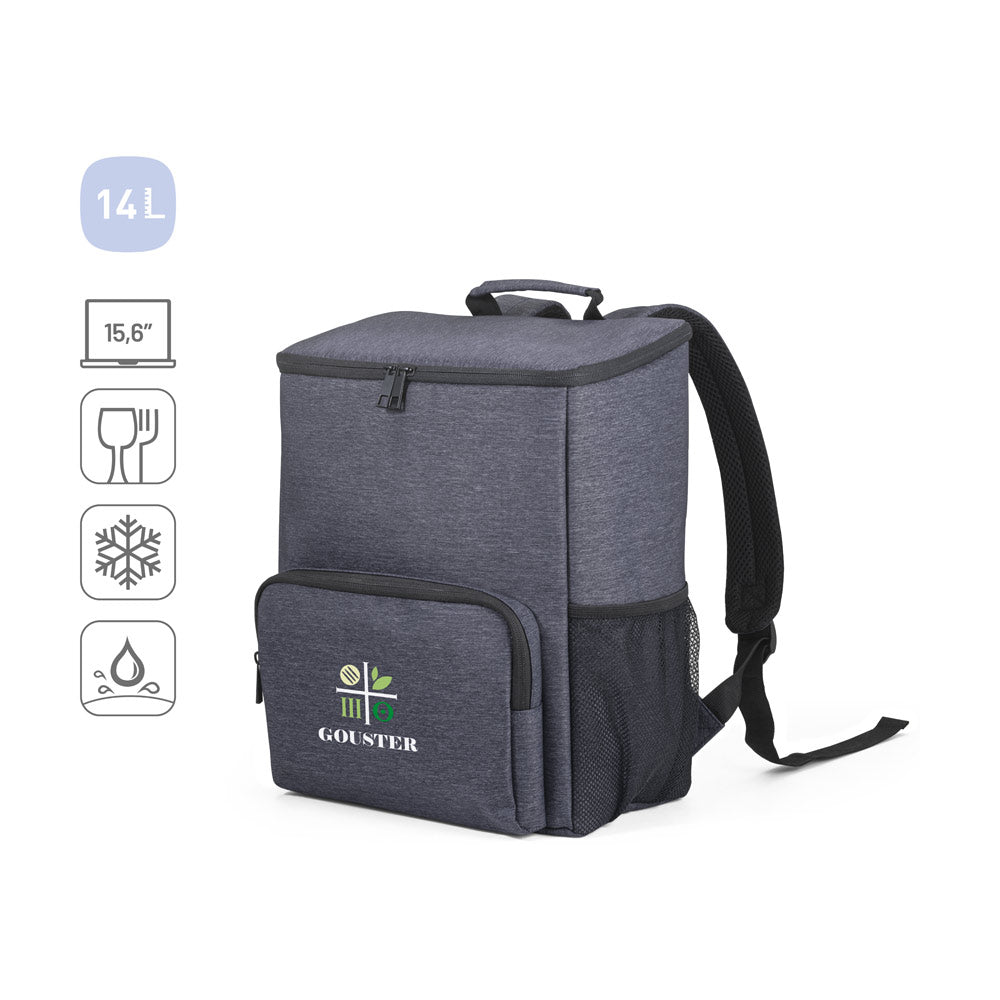 BOSTON COOLER. Mochila com isolamento térmico em Nylon 2Tone 14L