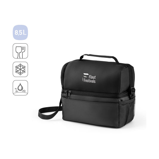 ZIPPERS COOLER. Saco térmico 8'5L em 300D e 840D Jacquard