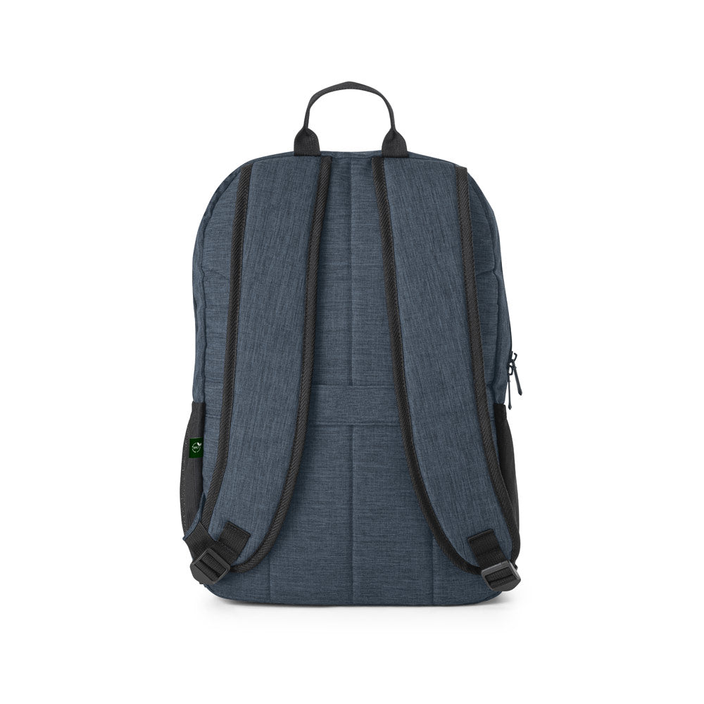 BUSINESS. Mochila para computador portátil em poliéster reciclado 300D