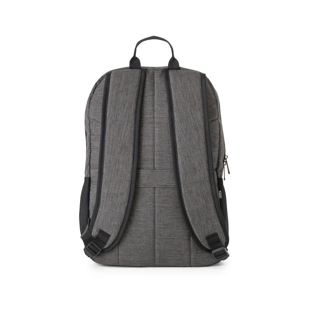 BUSINESS. Mochila para computador portátil em poliéster reciclado 300D