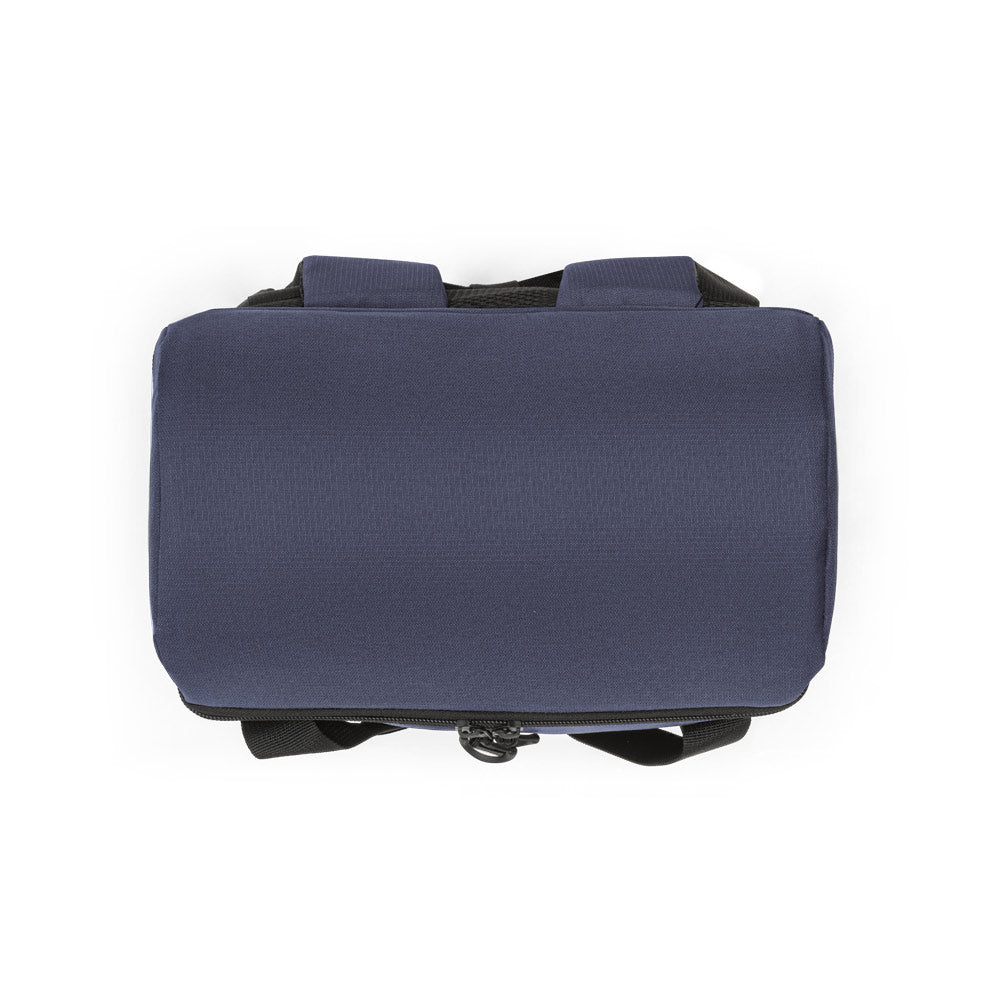 ROMA L. Mochila térmica almofadada em poliéster reciclado 600D ripstop 16 L