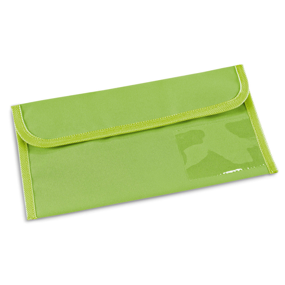 AIRLINE. Bolsa porta-documentos de viagem em 600D