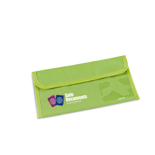 AIRLINE. Bolsa porta-documentos de viagem em 600D