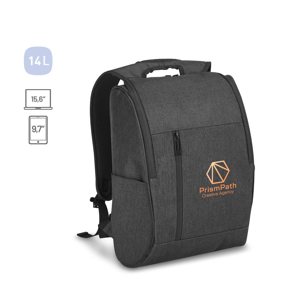 LUNAR. Mochila para portátil 15'6'' em poliéster 600D