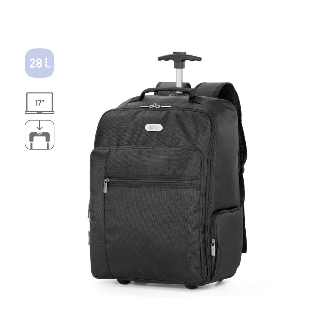 AVENIR. Mochila trolley para portátil 17'' em 1680D e 300D poliéster