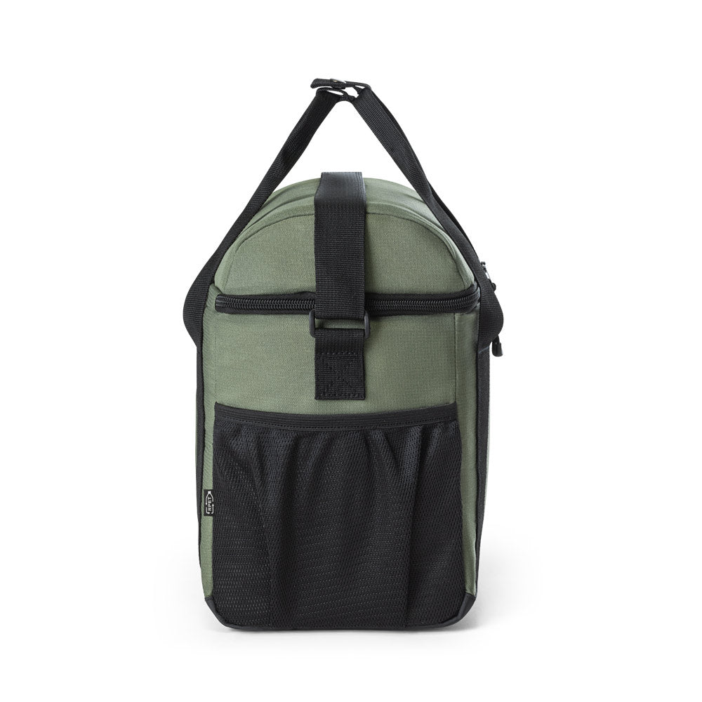 ROMA M. Saco térmico almofadado, em poliéster reciclado 600D ripstop 11 L