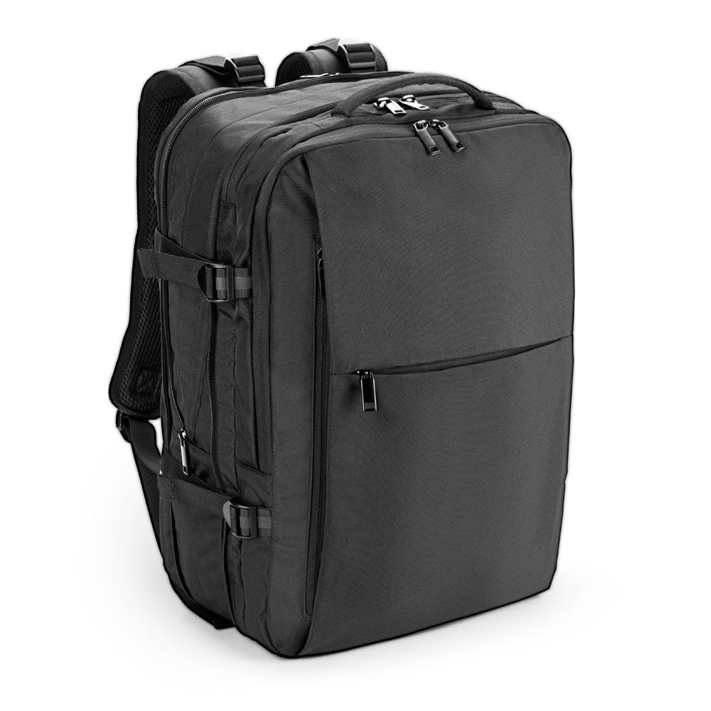 DALLAS. Mochila de viagem em poliéster reciclado 600D de alta densidade para computador portátil 17'3"