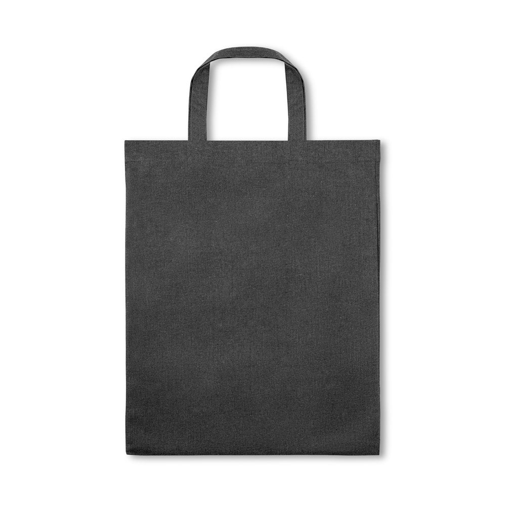 SIENA. Saco dobrável em algodão (50%), algodão reciclado (30%) e poliéster (20% rPET) (140 g/m²)