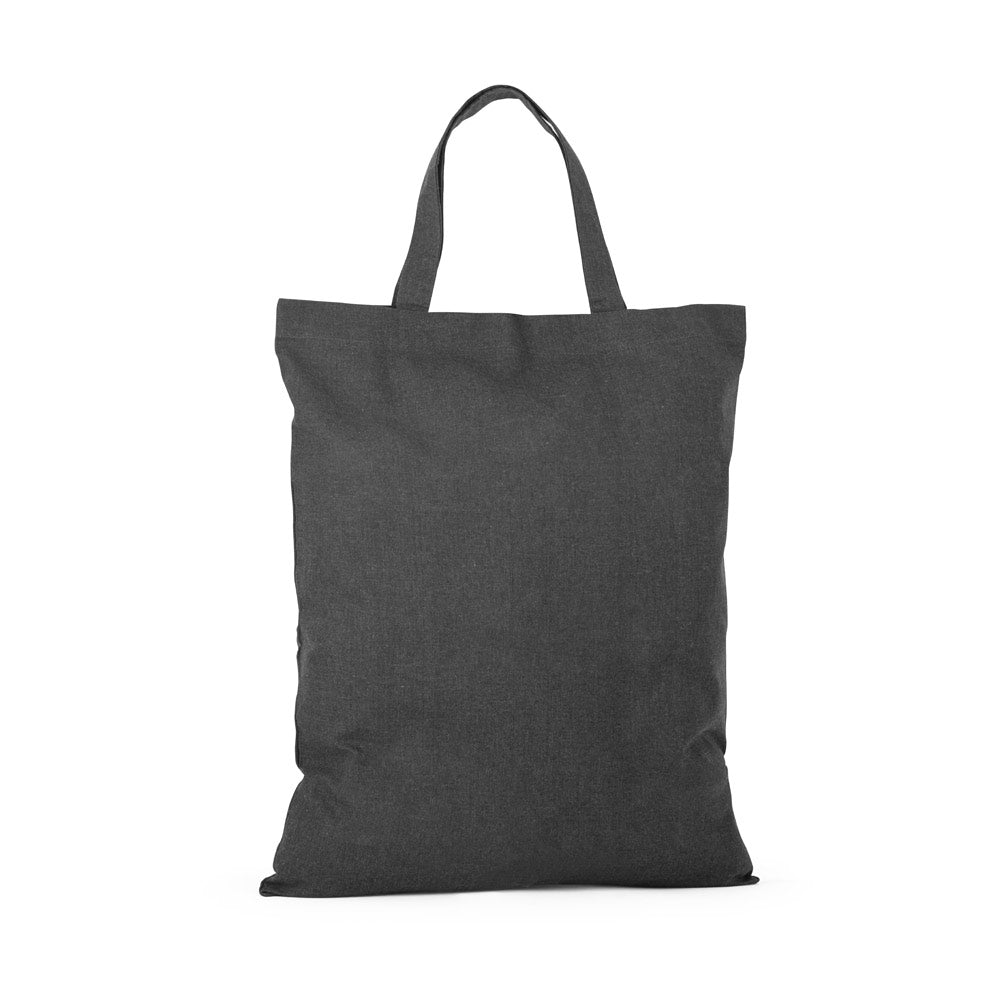 SIENA. Saco dobrável em algodão (50%), algodão reciclado (30%) e poliéster (20% rPET) (140 g/m²)
