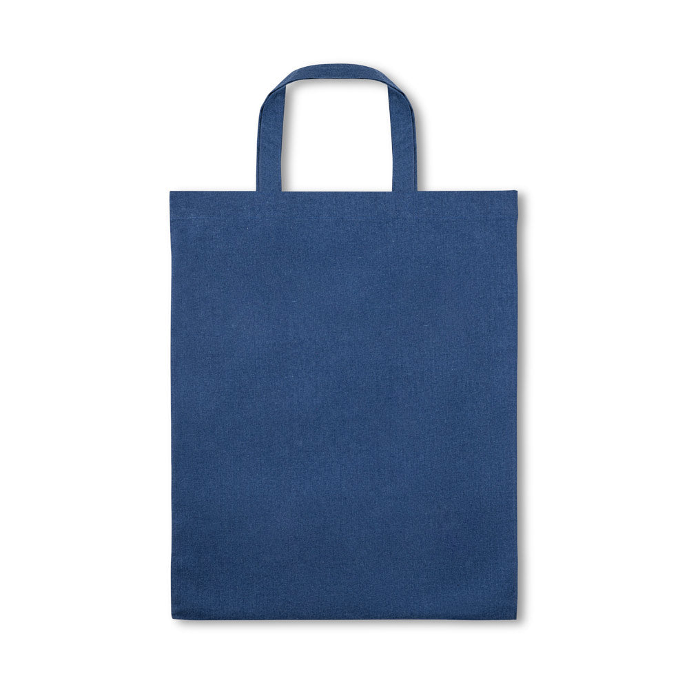 SIENA. Saco dobrável em algodão (50%), algodão reciclado (30%) e poliéster (20% rPET) (140 g/m²)