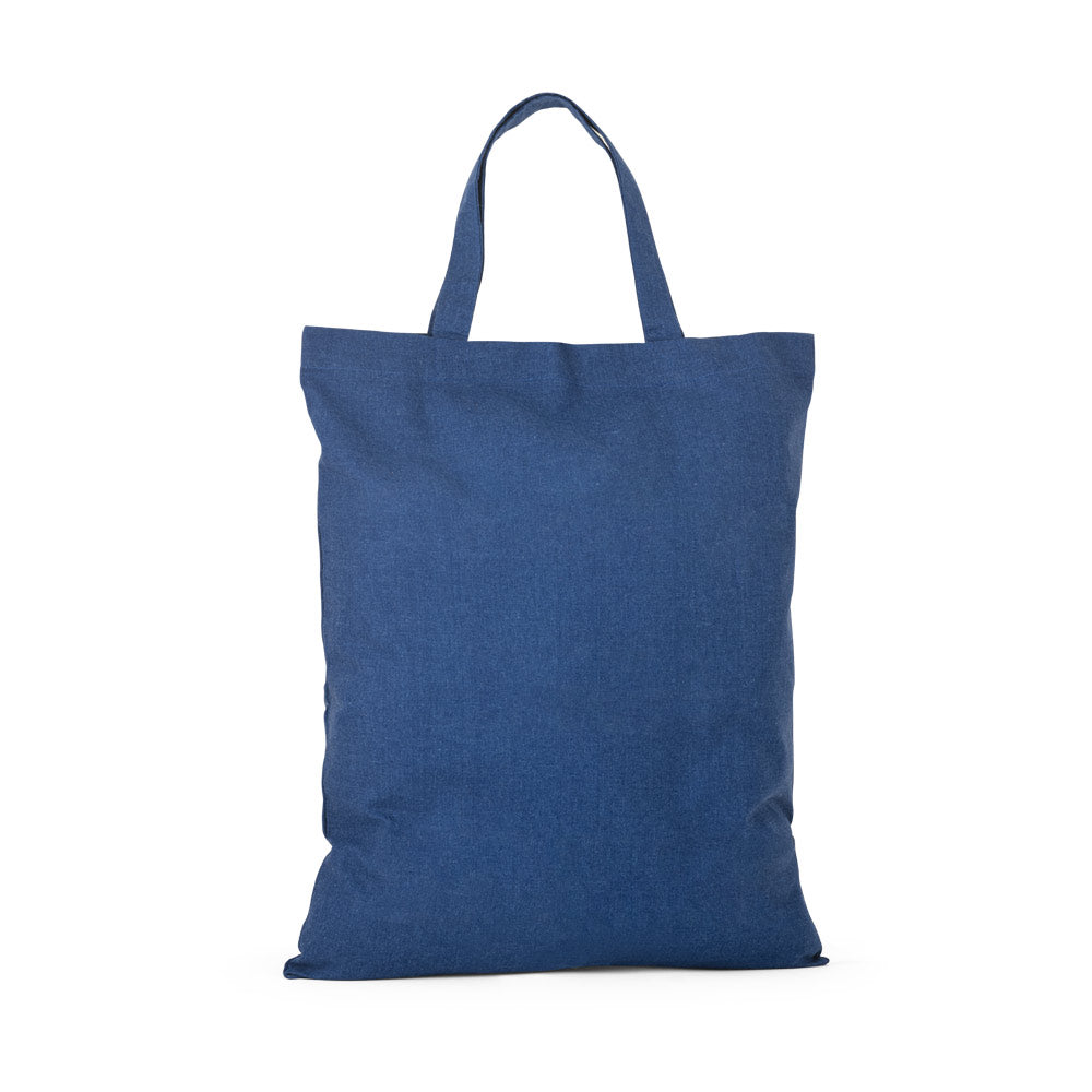 SIENA. Saco dobrável em algodão (50%), algodão reciclado (30%) e poliéster (20% rPET) (140 g/m²)