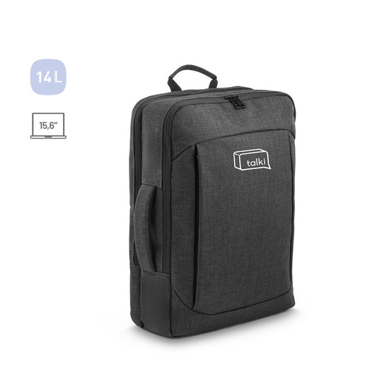 ALEXANDRIA. Mochila 2 em 1 em poliéster 600D para portátil 15'6"