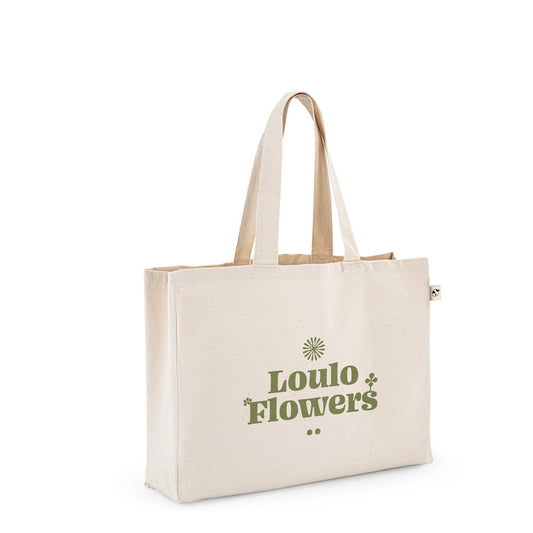 PARMA. Saco em algodão (50%), algodão reciclado (30%) e poliéster (20% rPET) (280 g/m²)