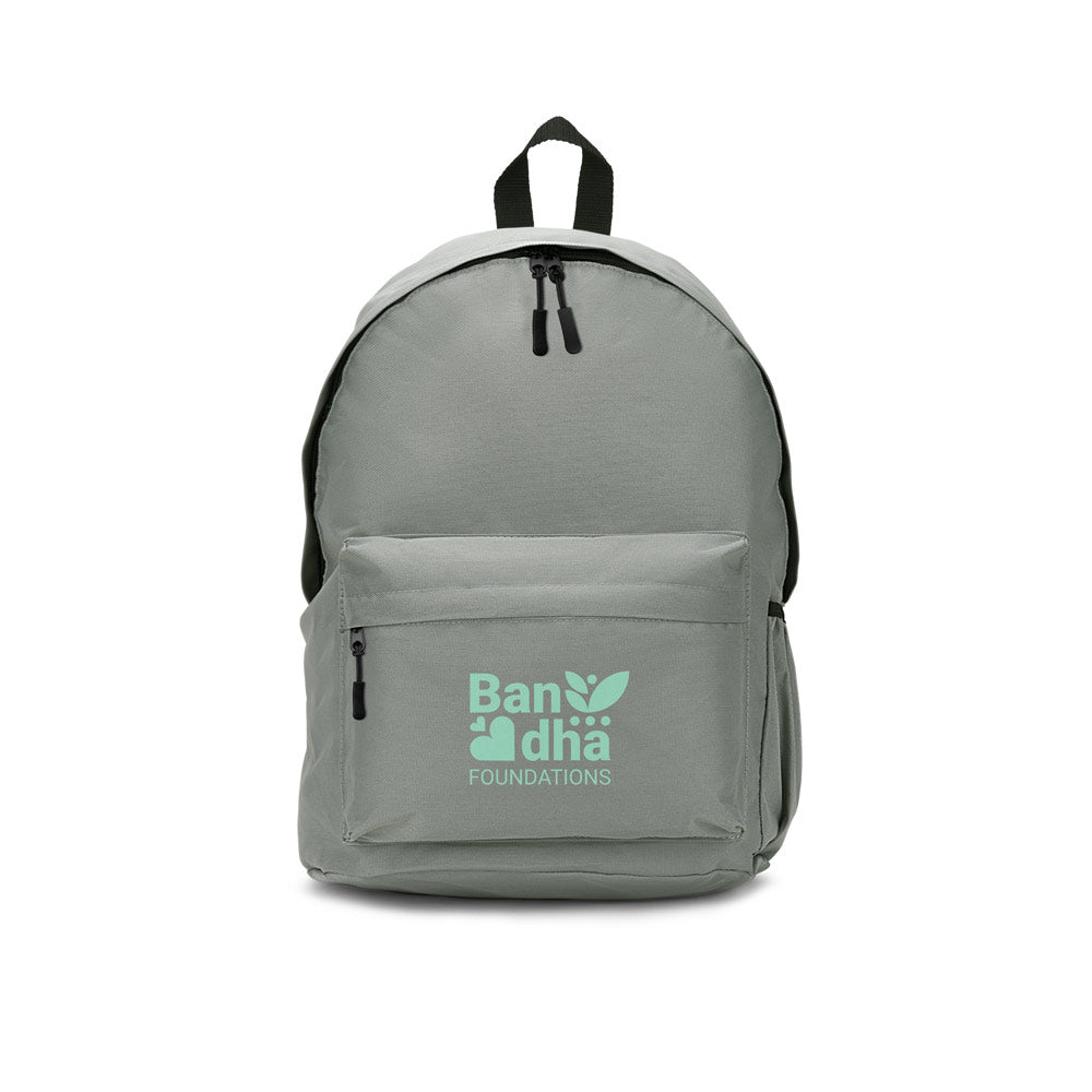 ROSARIO. Mochila clássica com um design intemporal em poliéster reciclado 600D