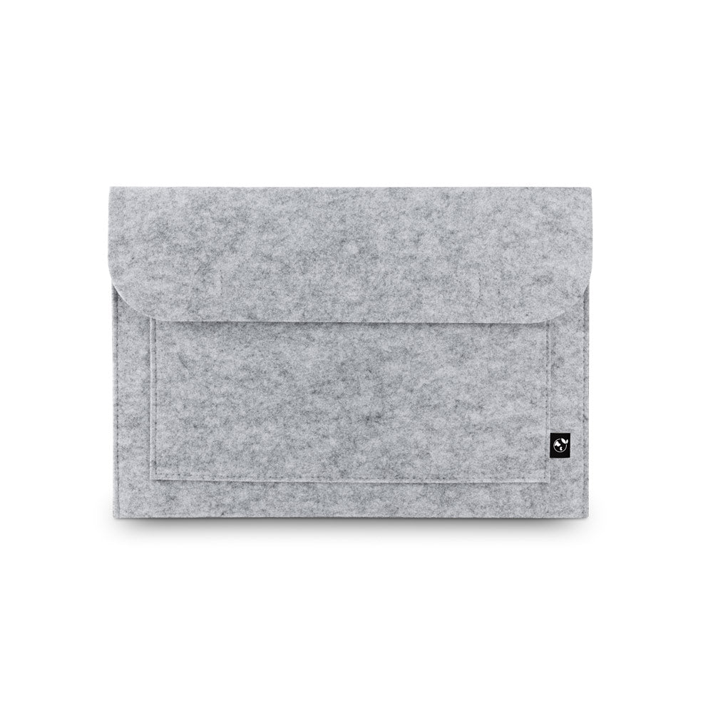 FELPY SLEEVE. Pasta para computador portátil em feltro reciclado (100% rPET)