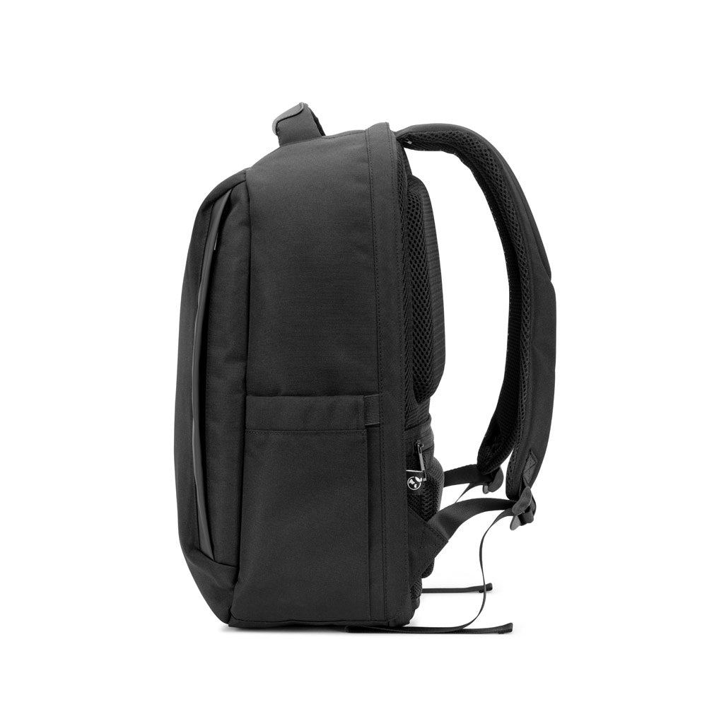 YANGON BPACK. Mochila antirroubo, em sarja com revestimento repelente à água e poliéster reciclado 600D, para computador portátil 17'3"