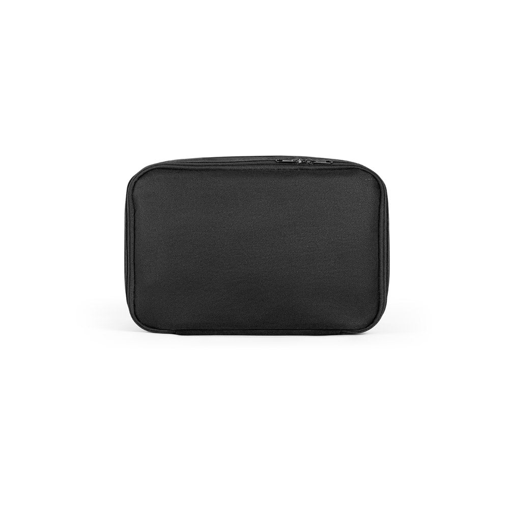 CANCUN LARGE. Saco térmico em poliéster reciclado 600D, com alça em webbing ajustável 14 L