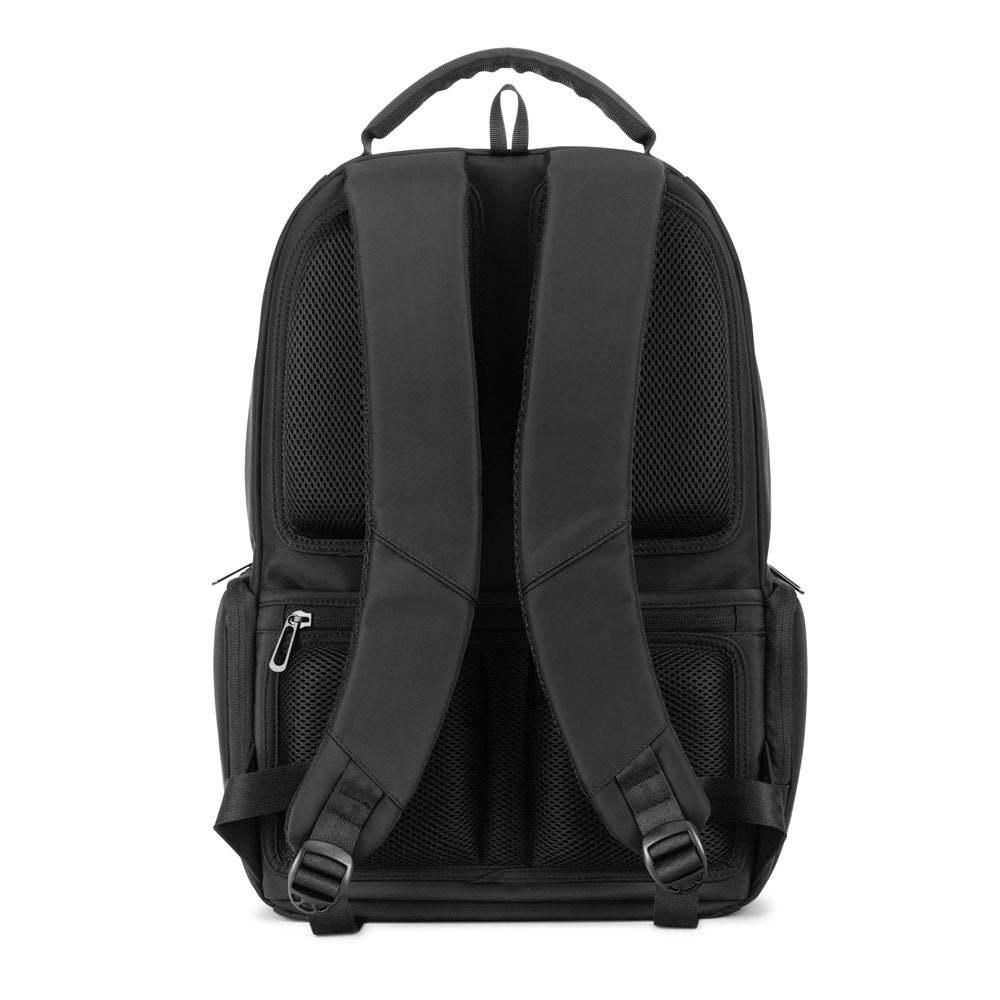 BOSTON SOLID. Mochila para computador portátil (17") em nylon 150D com 2 compartimentos acolchoados